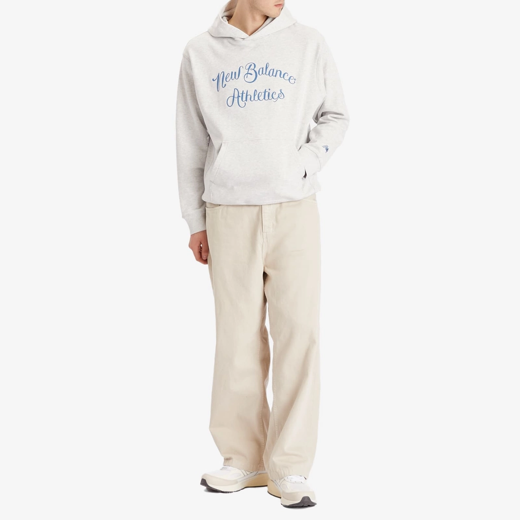 New Balance Athletics Relaxed League Hoodie Ash Heather